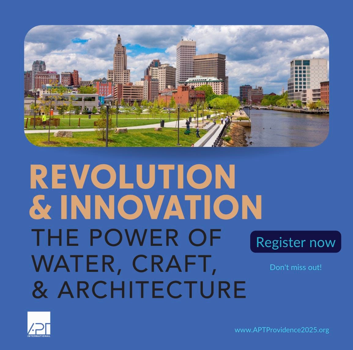 More Info for APT 2025 Providence Conference