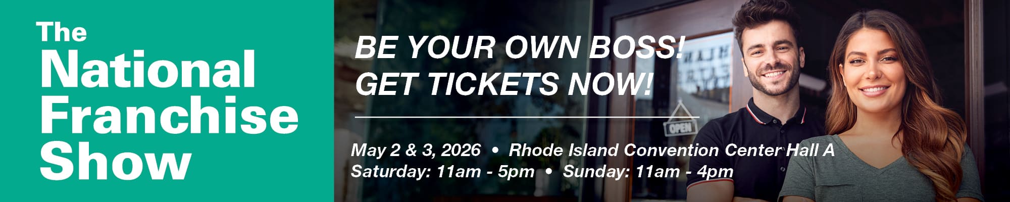 More Info for The National Franchise Show - New England 2026