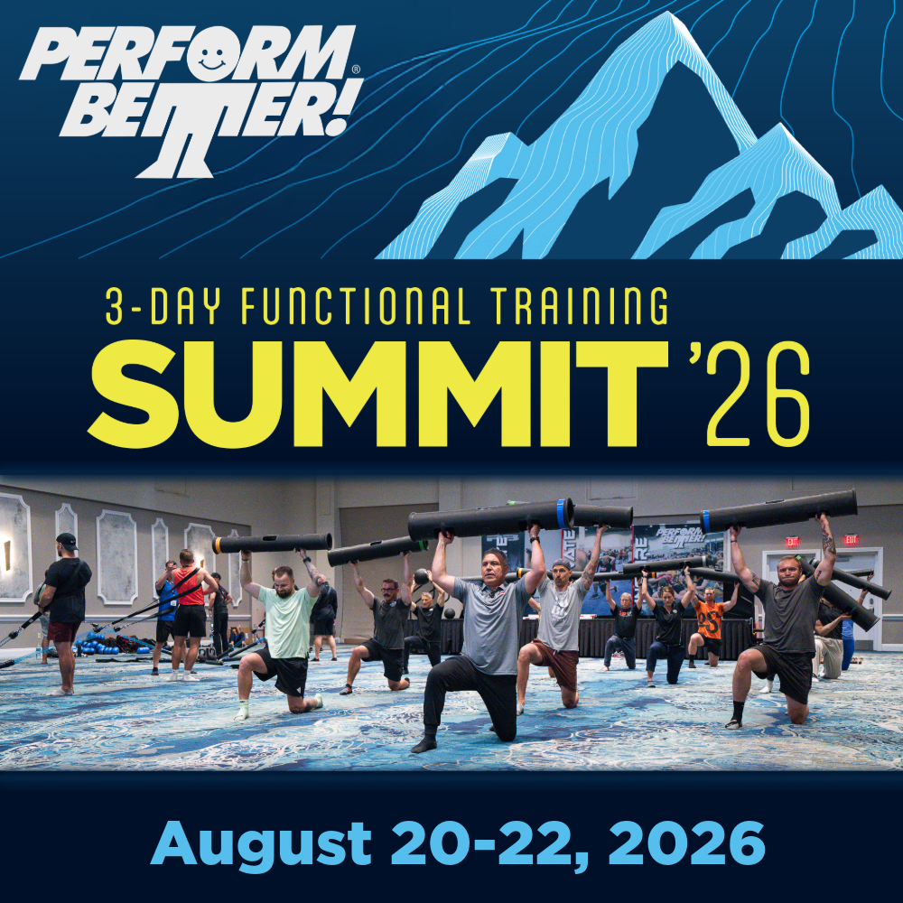 More Info for Perform Better Three Day Functional Training Summit